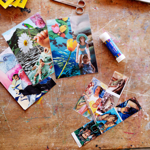 Image to Symbol Expressive Play with Collage
