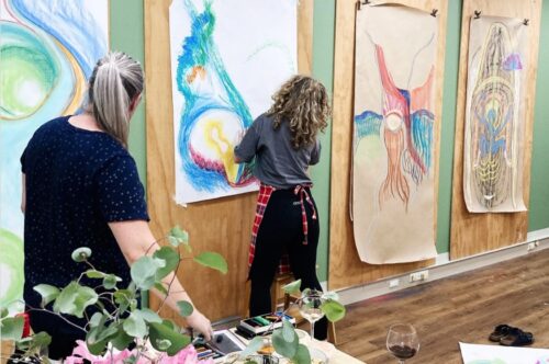Large Scale Mark Making