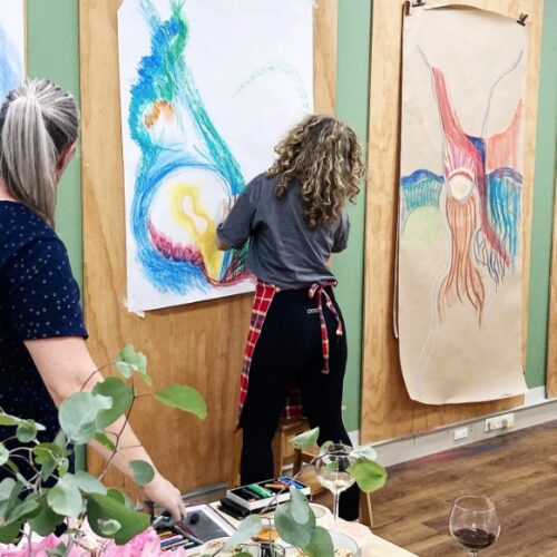 Large Scale Mark Making